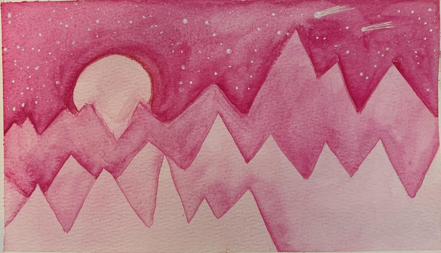 Opera red mountains - image 1 - student project