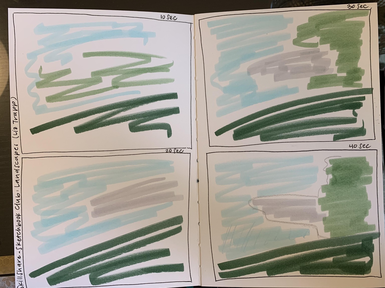 Fun with landscapes - image 1 - student project