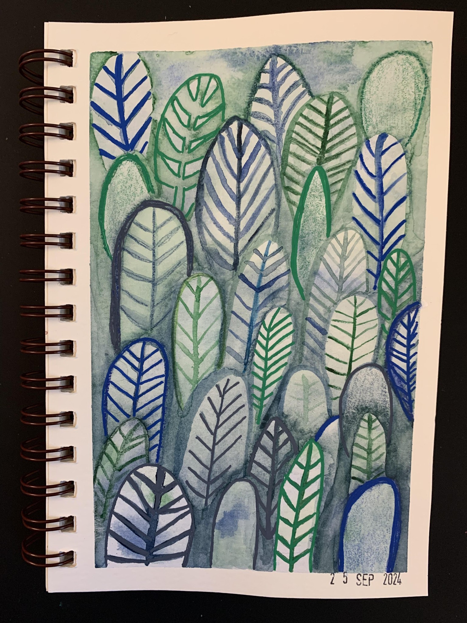 Vacation watercolors - image 3 - student project