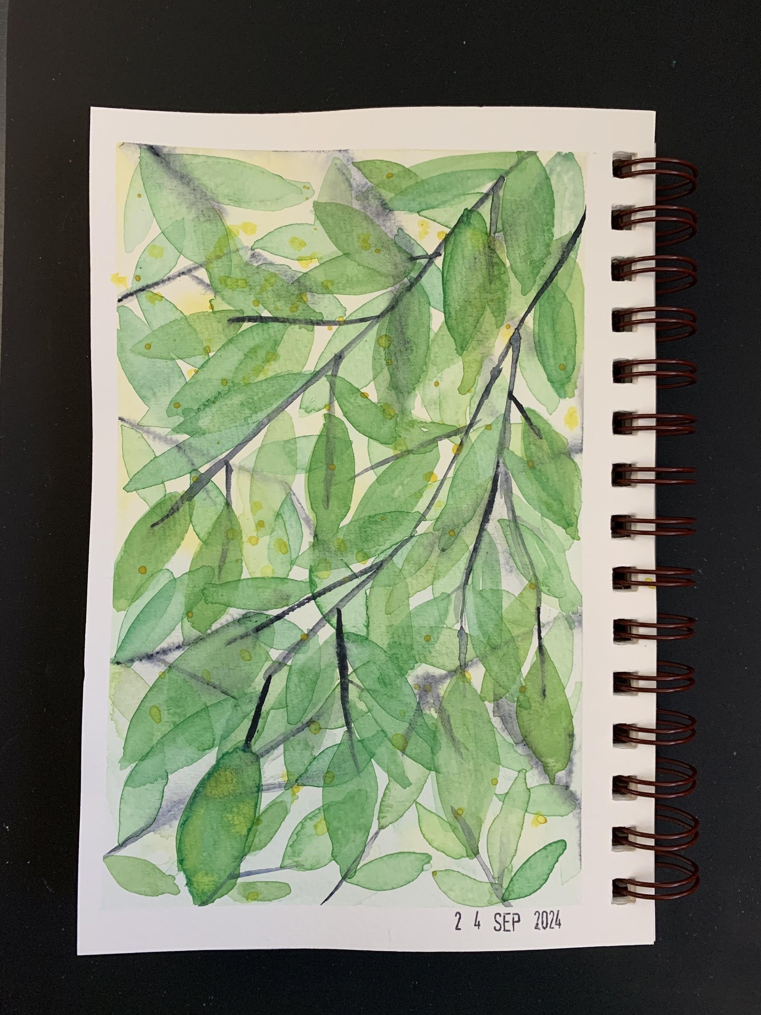 Vacation watercolors - image 2 - student project