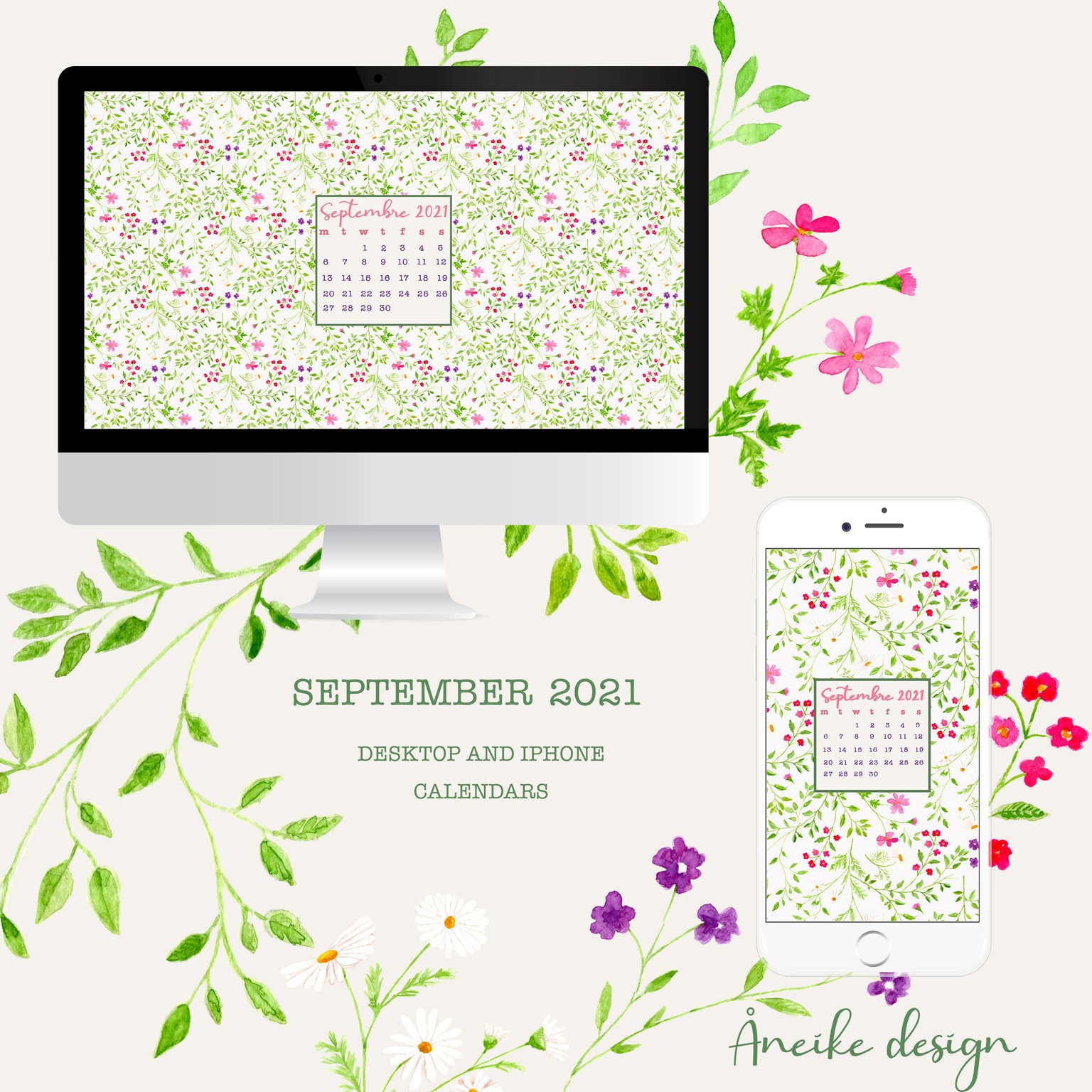 september calendar - image 1 - student project