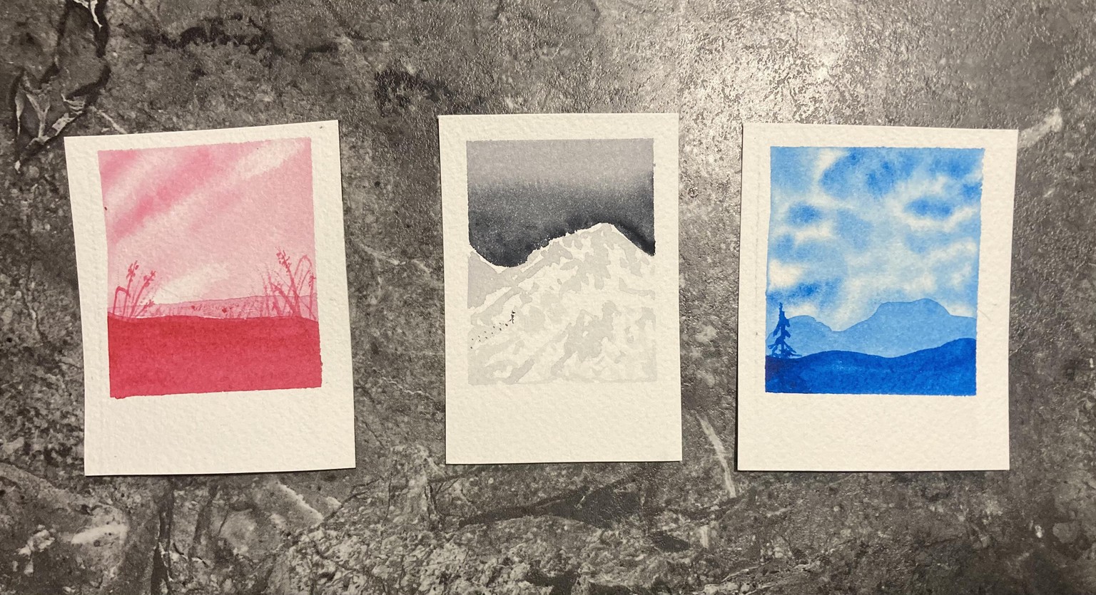 Mini Monochrome Landscapes - image 3 - student project