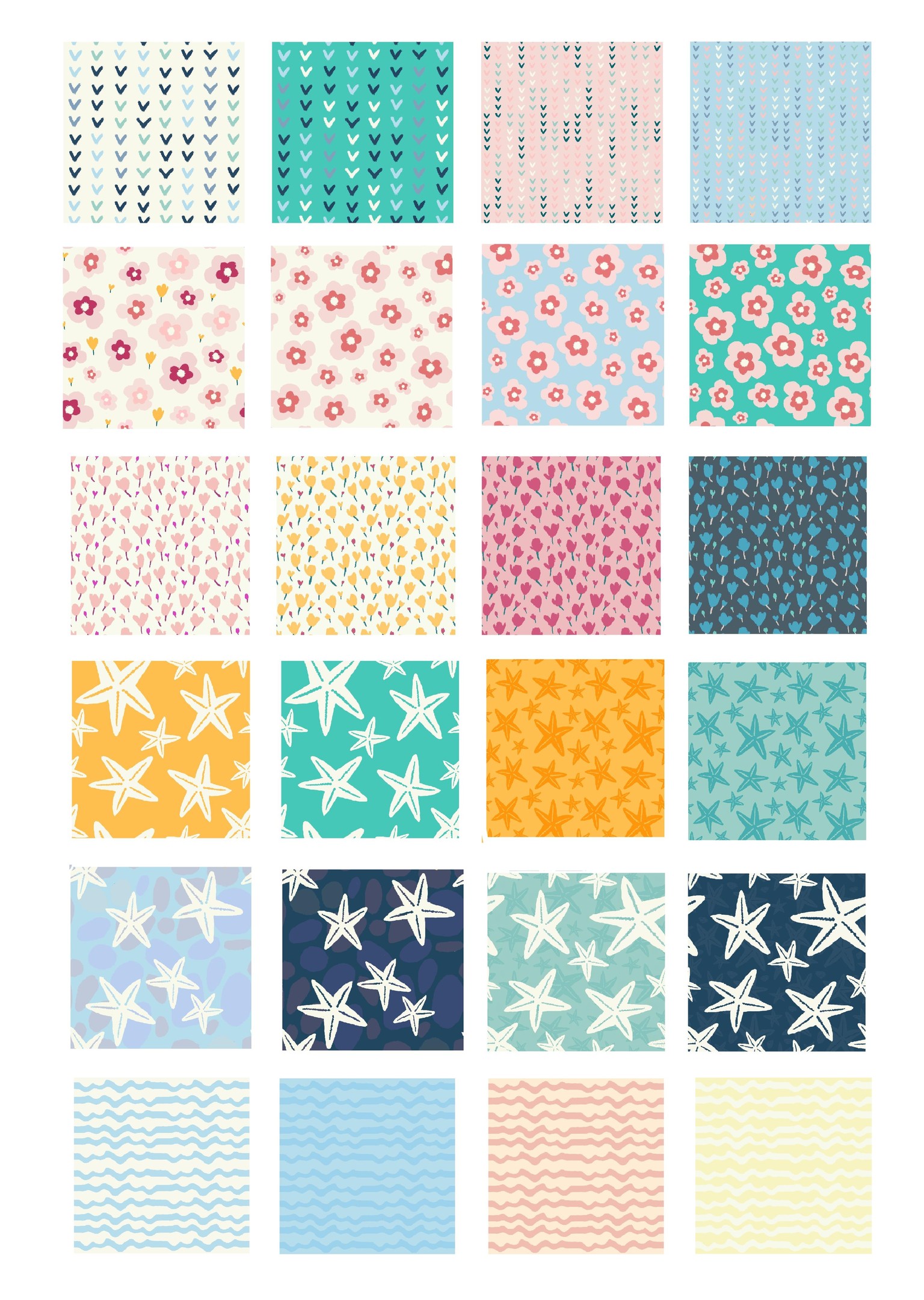 My first pattern collection - image 1 - student project