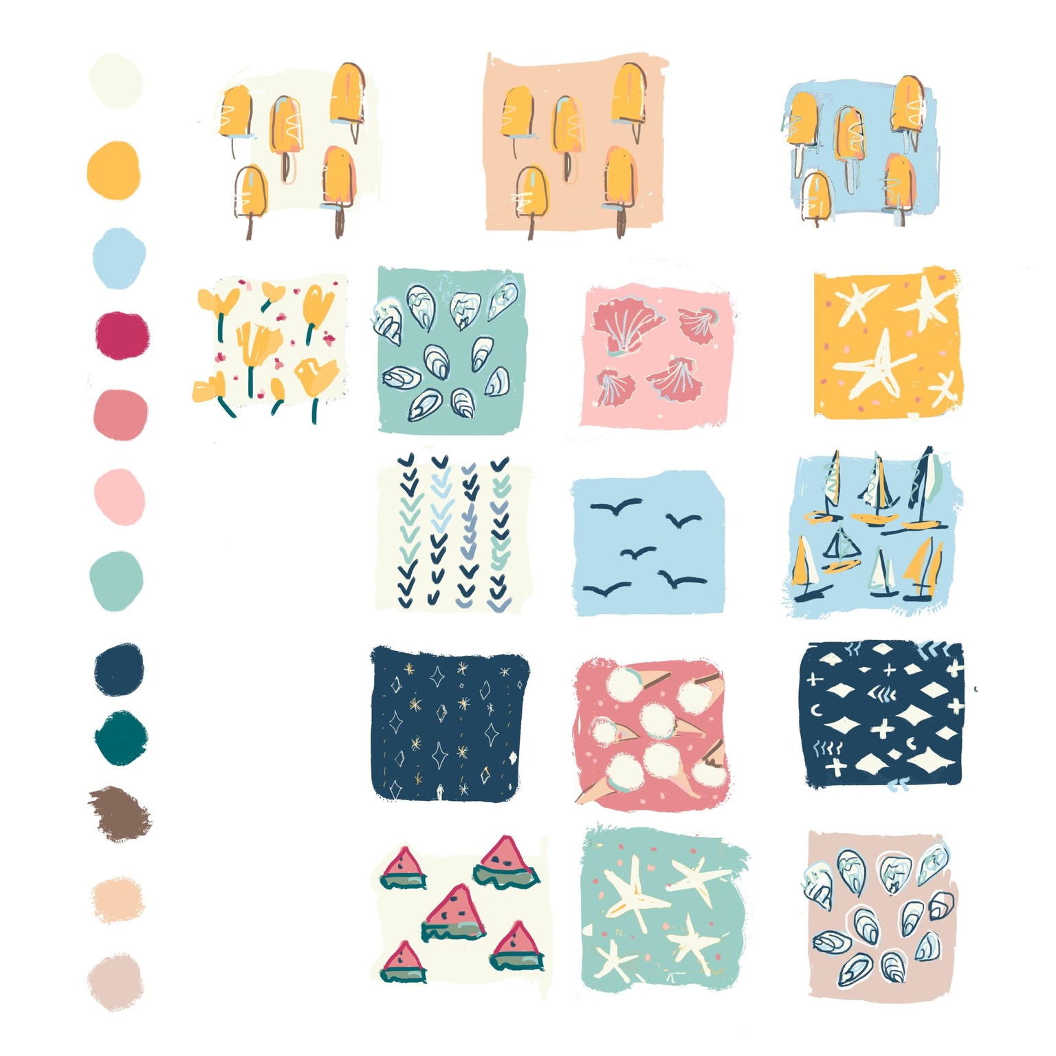My first pattern collection - image 2 - student project