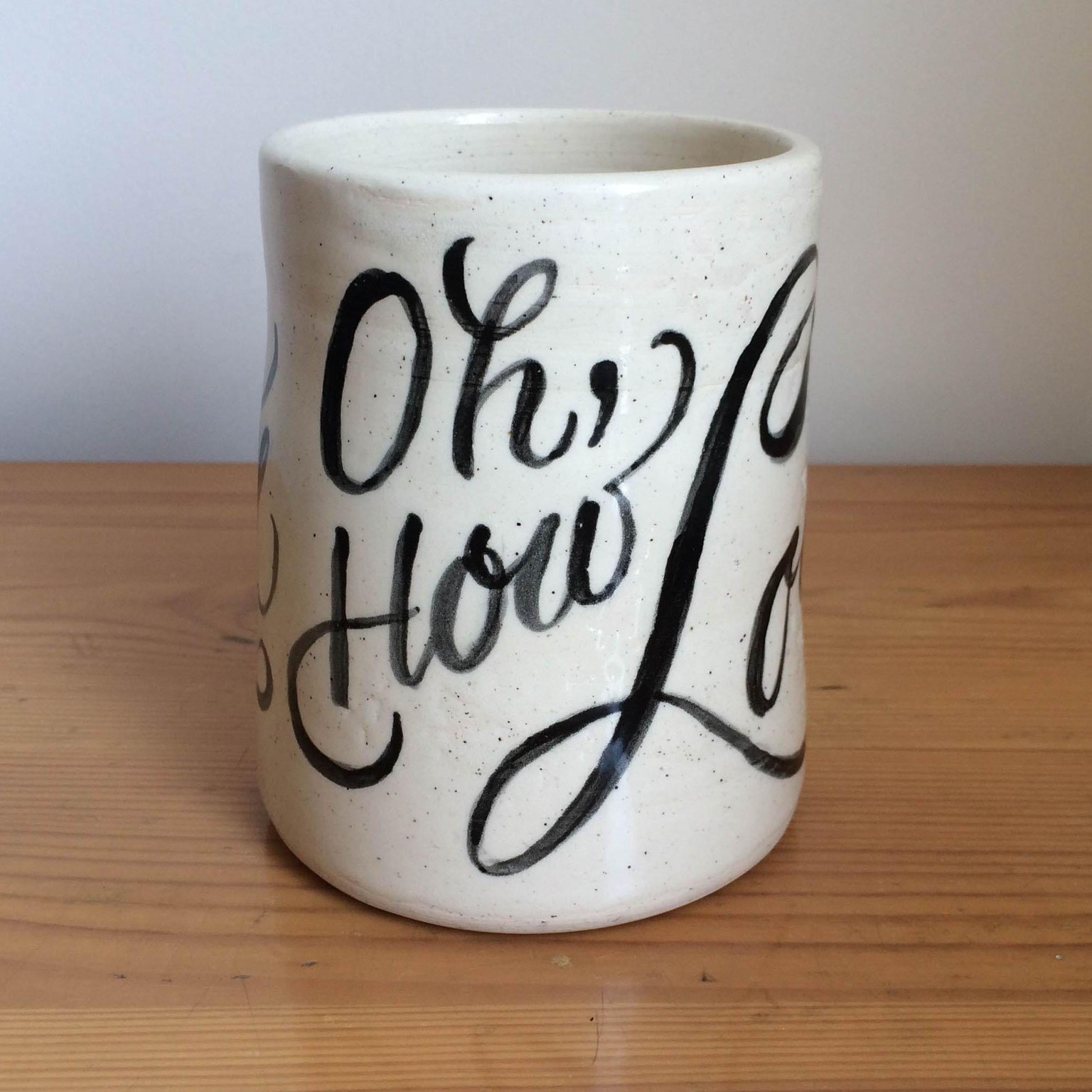 Lettered Pottery - image 10 - student project