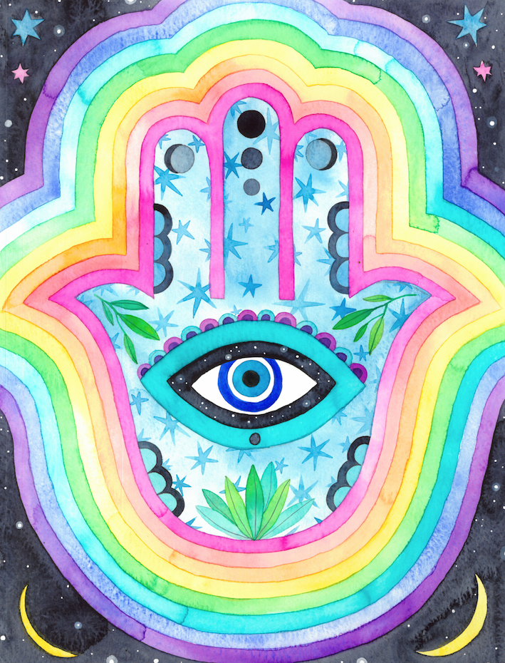 Sample Project Hamsa Hand - image 1 - student project