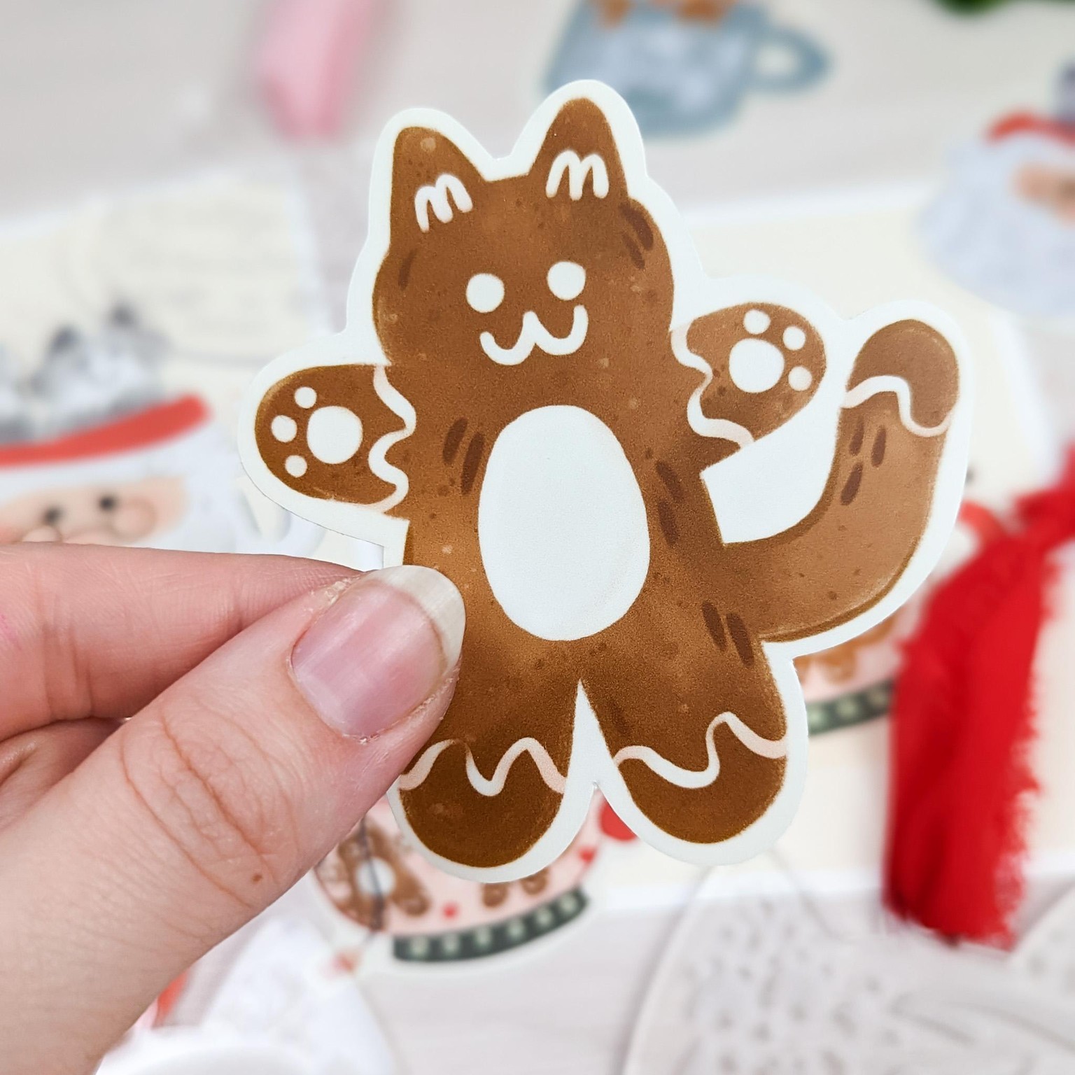 Holiday Stickers - image 2 - student project