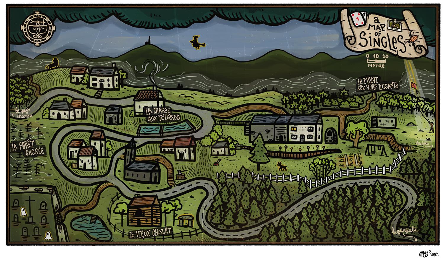 A map of Singles - image 1 - student project