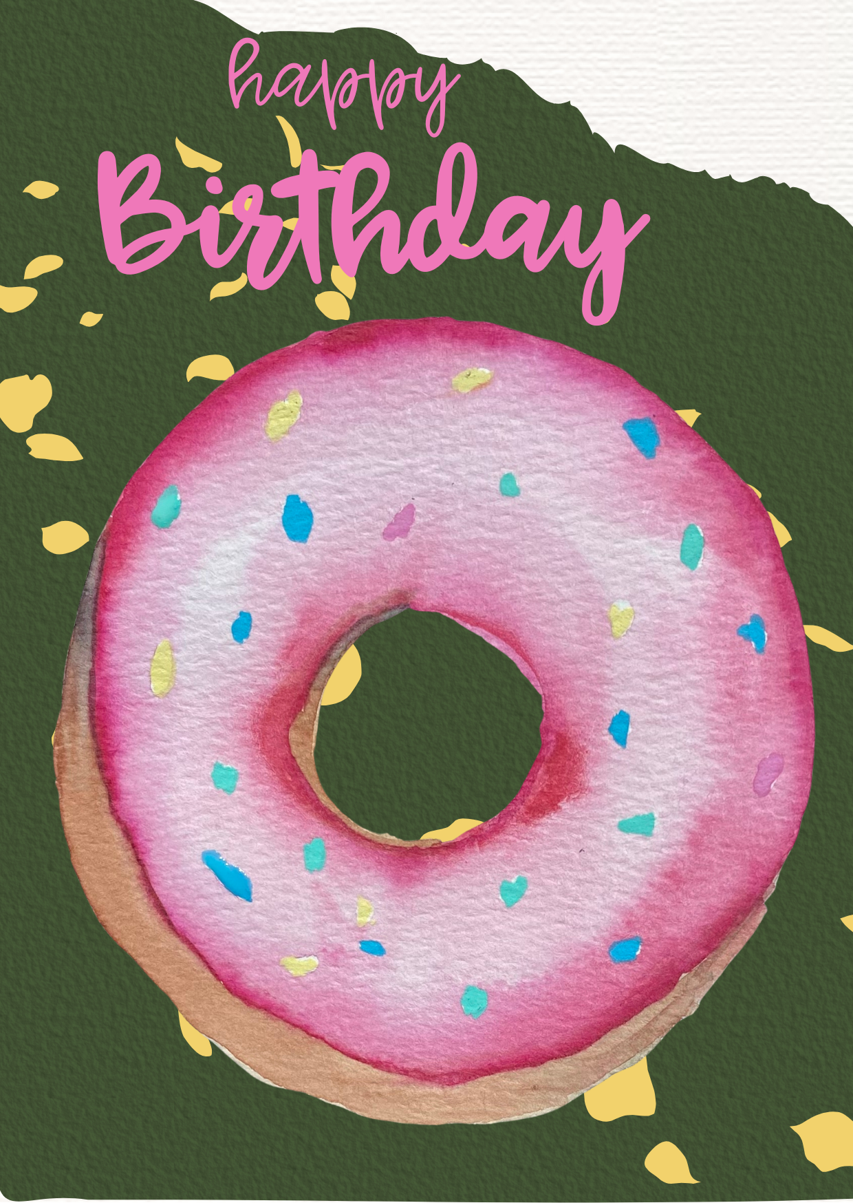 Fun Doughnut Painting - image 1 - student project