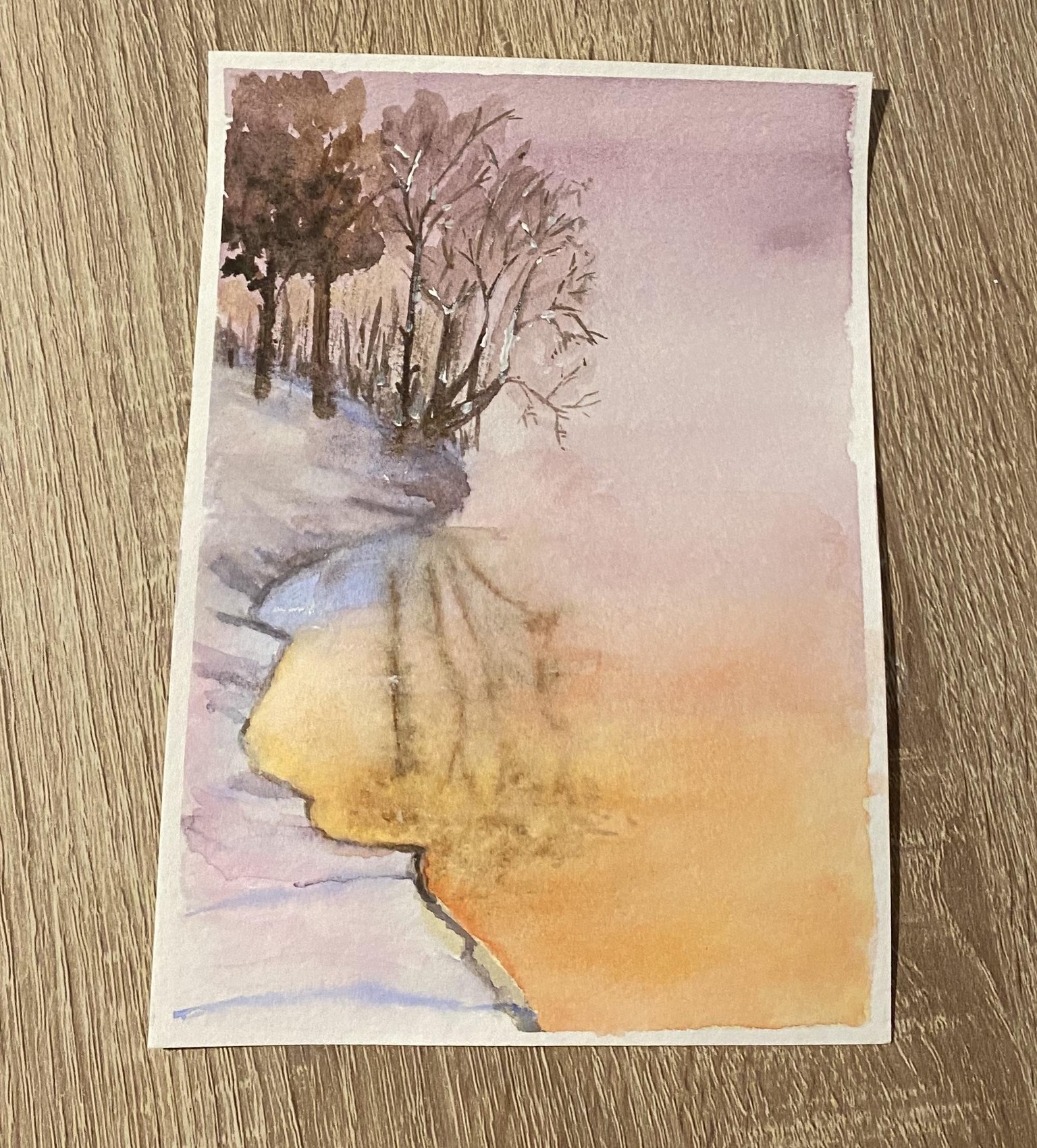 Winter landscape. - image 1 - student project