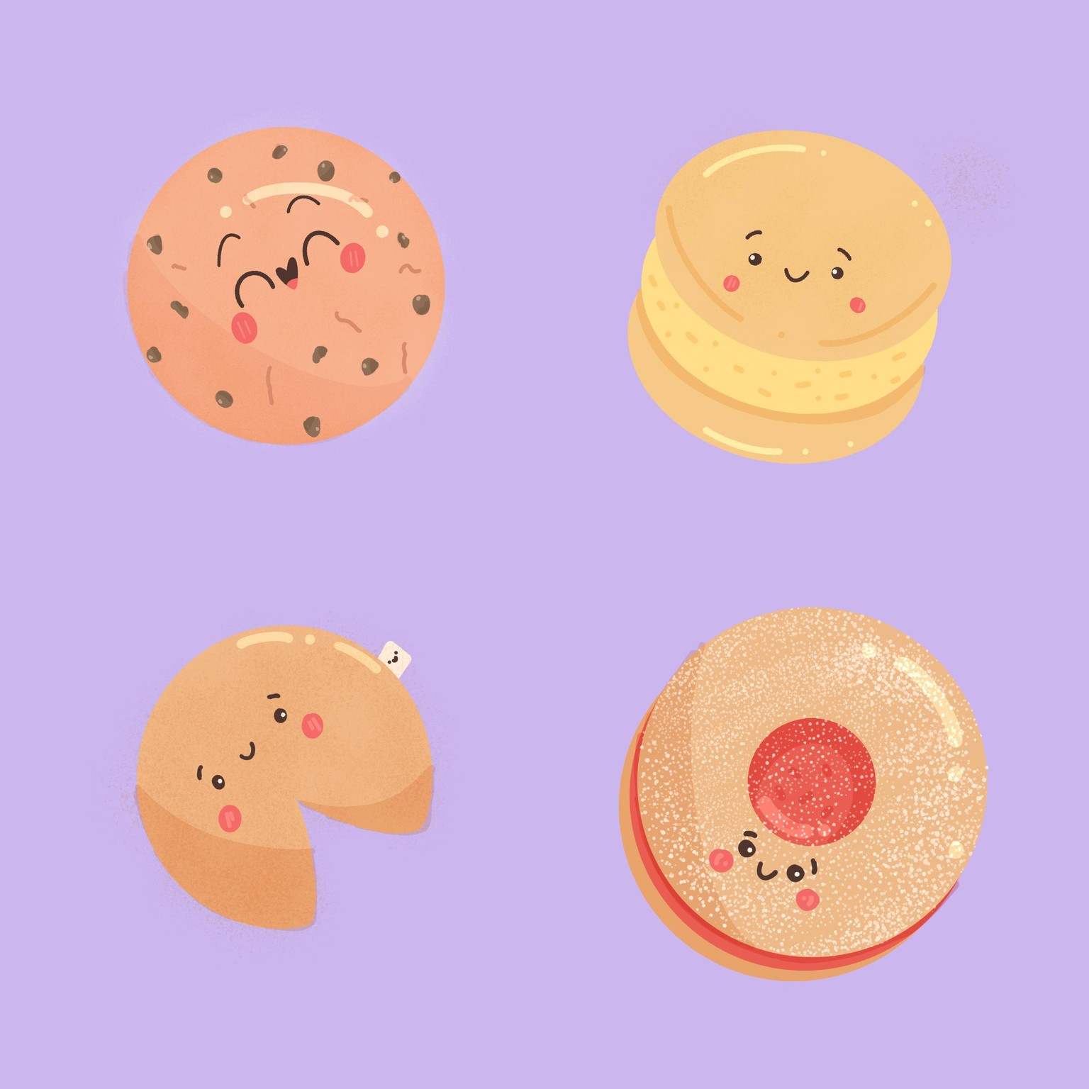 Kawaii cookies - image 1 - student project