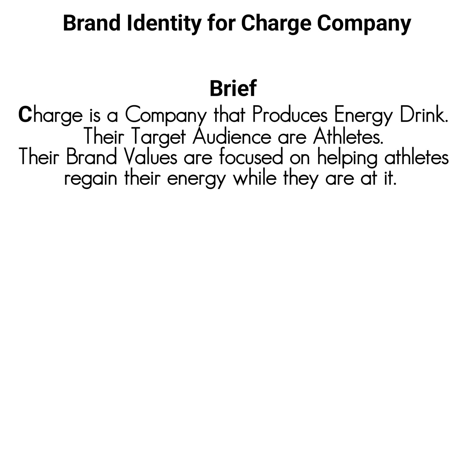 Charge Energy drink - image 2 - student project