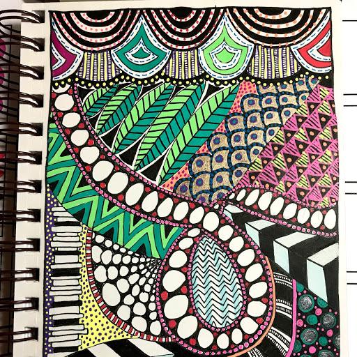 doodles on white paper - image 1 - student project