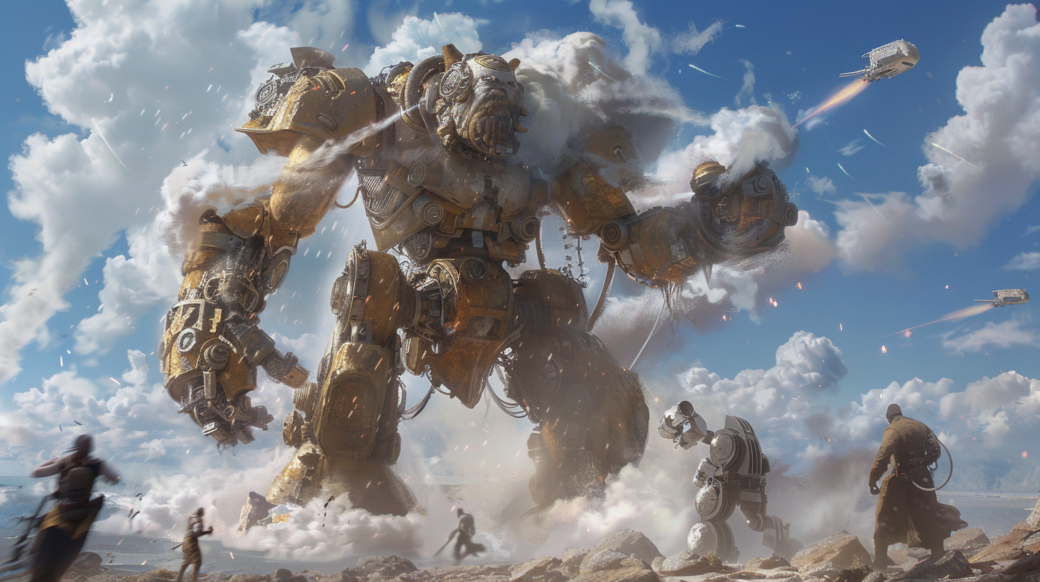 A lone astronaut exploring a distant planet - image 5 - student project