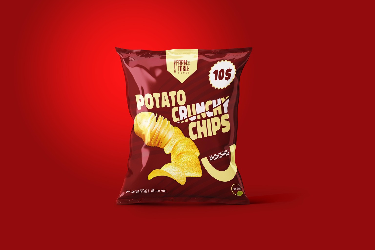 Potato Chips Packaging - image 1 - student project