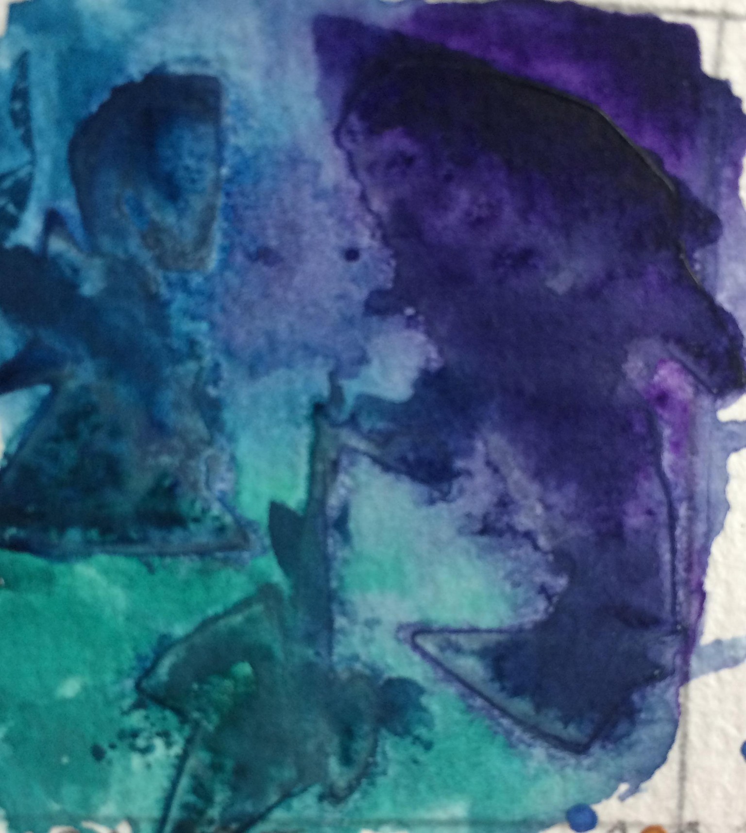 My Watercolour Technique Samples - image 3 - student project