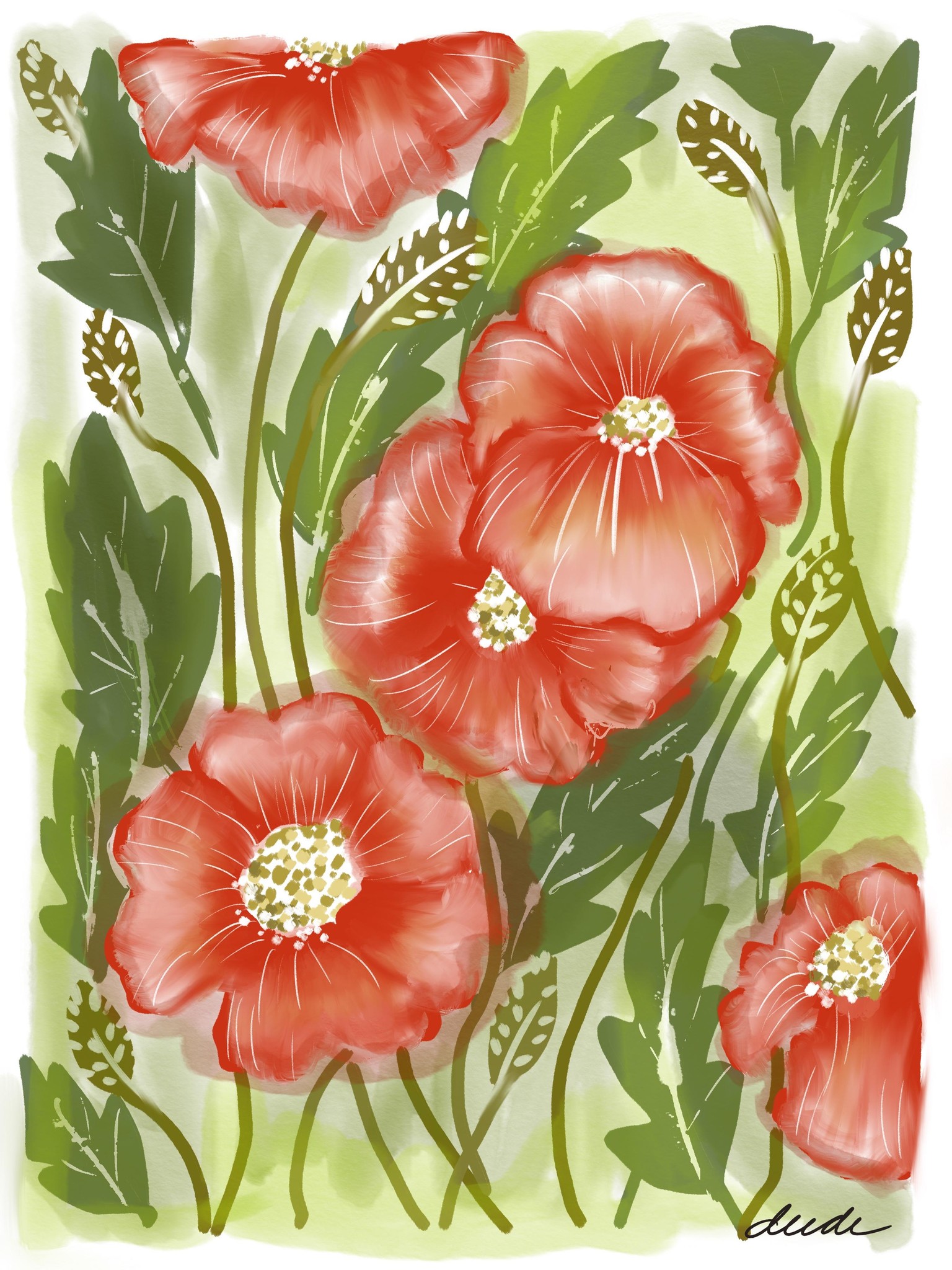 Poppies with Anna - image 2 - student project