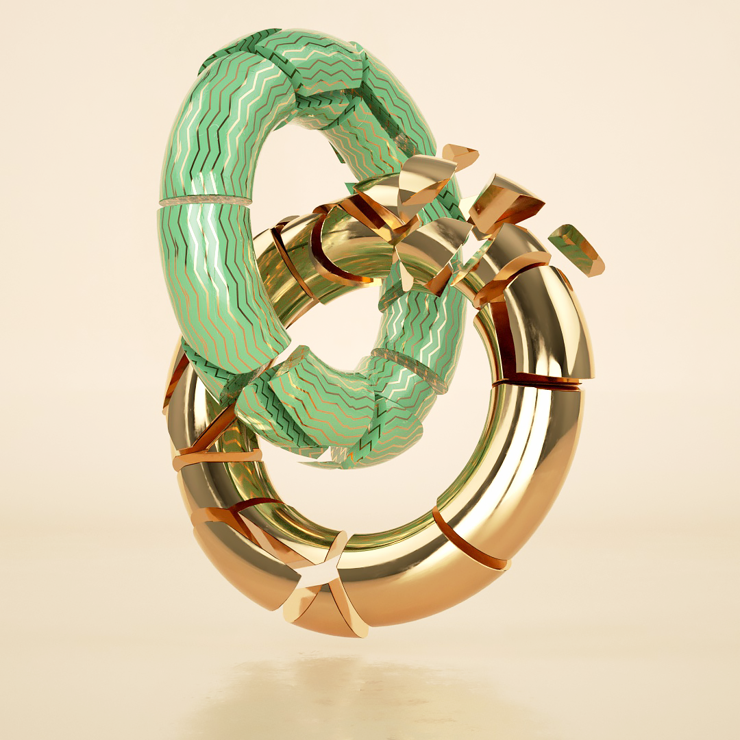 my abstract nonsensical C4D journey - image 2 - student project
