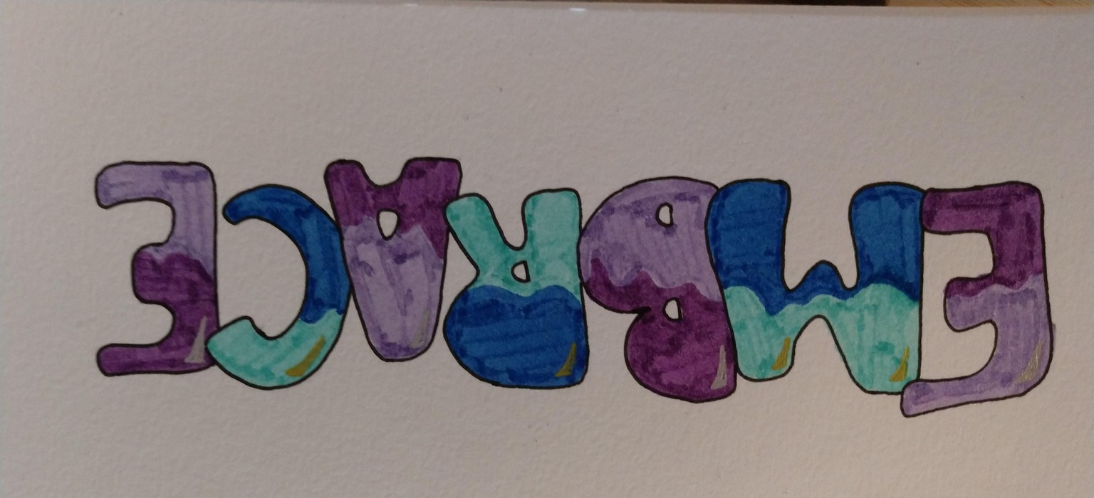 Bubble Lettering Practice - image 1 - student project