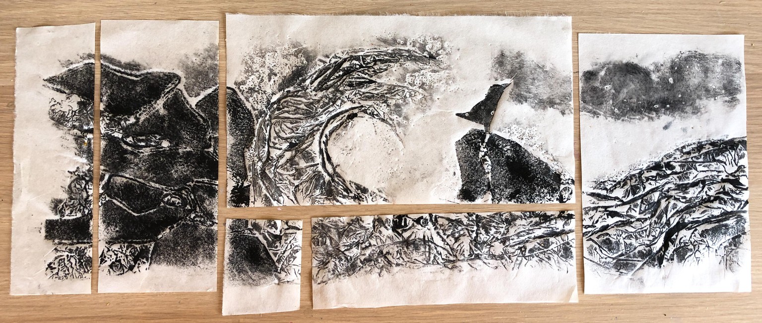 Expanding off the page... | One Plate, Lots of Paper - image 3 - student project