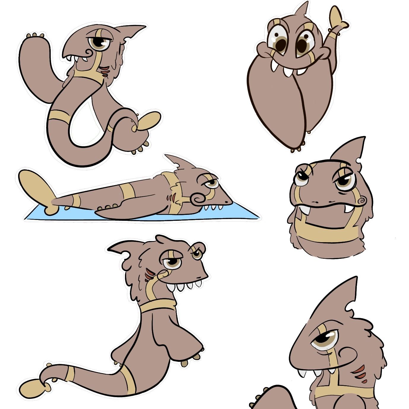 Character drawings - image 2 - student project