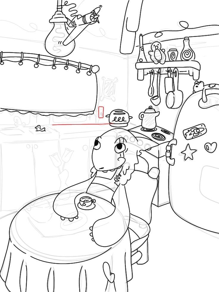 Character drawings - image 1 - student project