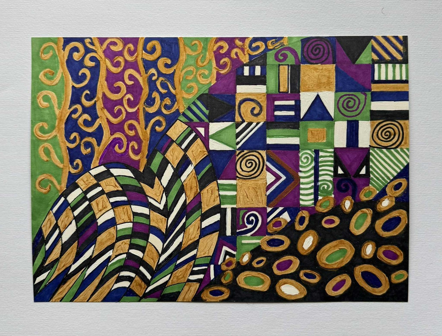 Inspired by Gustav Klimt - image 1 - student project