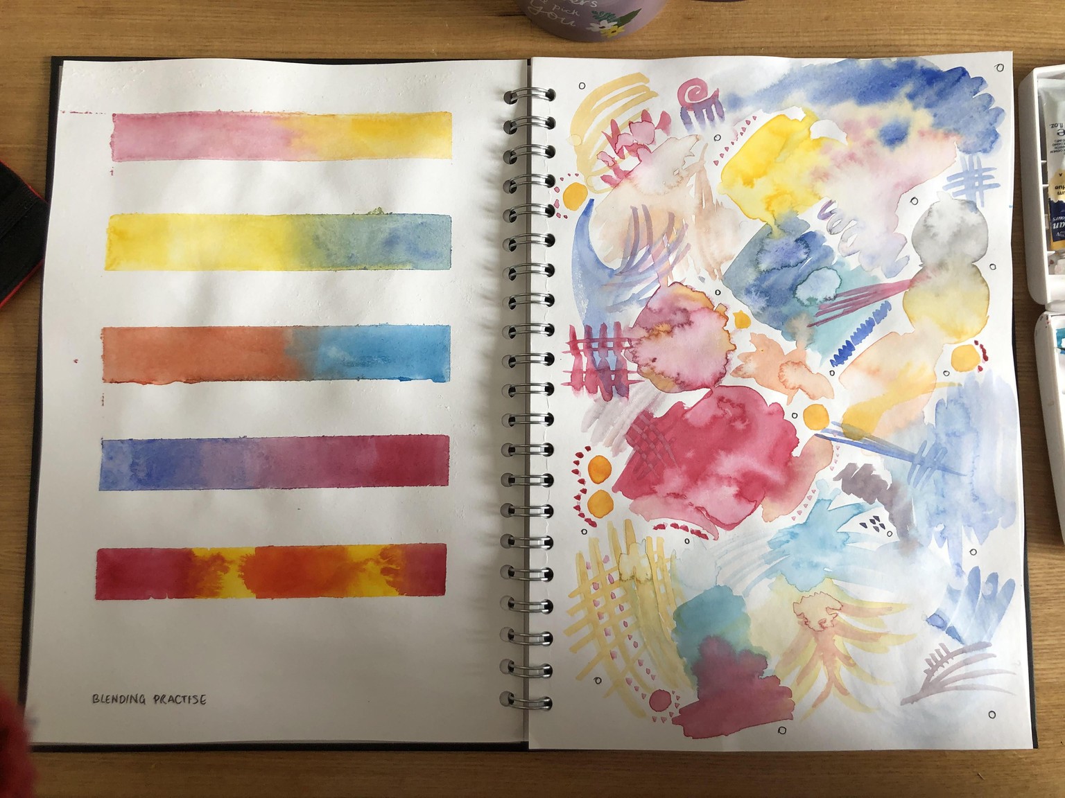 Watercolour practices - image 3 - student project