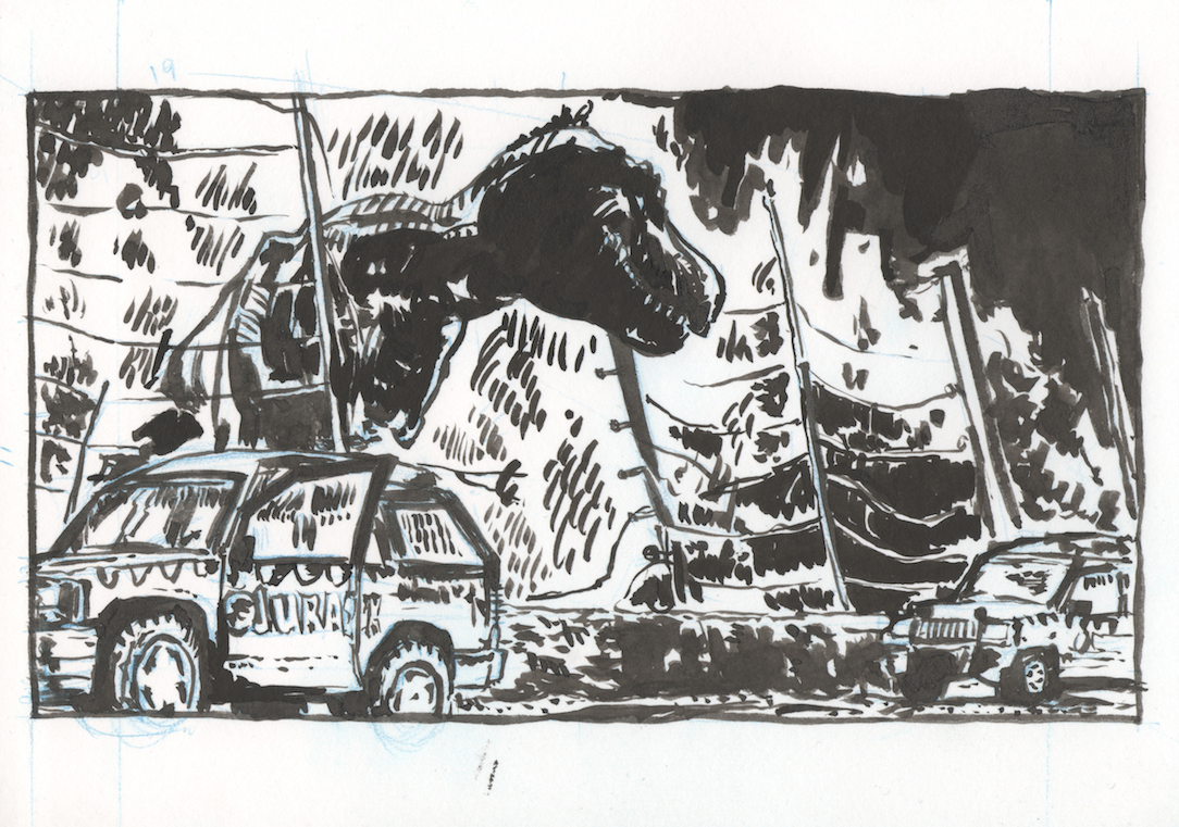 Jurassic Panel - image 3 - student project