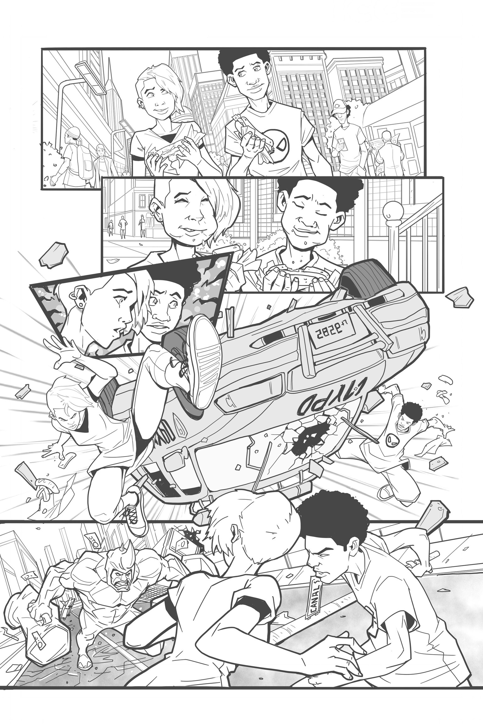 Line Work and Flats - image 1 - student project