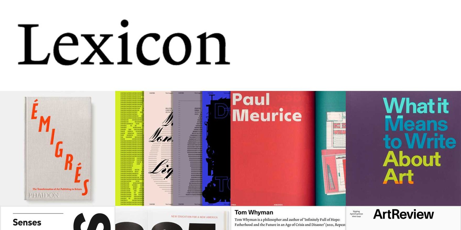 Describing Lexicon and Chap Typefaces - image 2 - student project