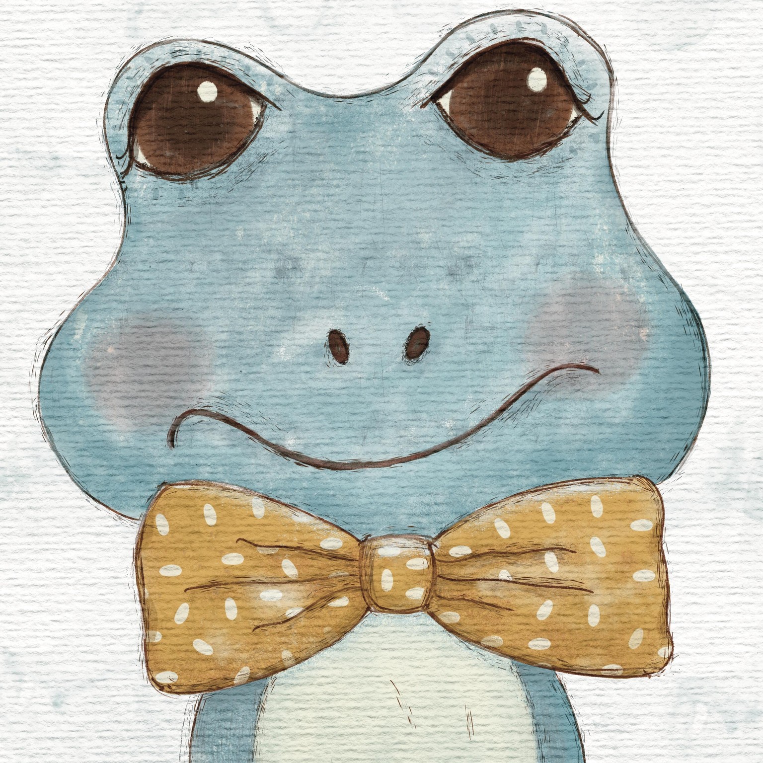 Julia Ulferts- Cute Animal Illustrations - Frog - image 1 - student project