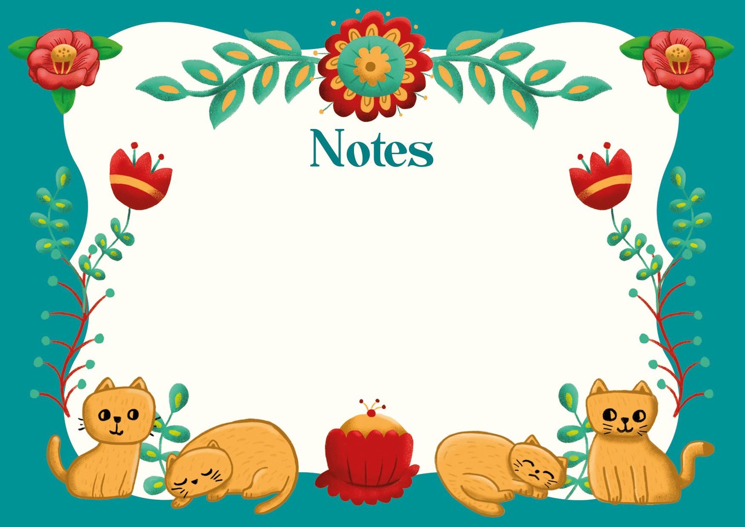 Cats & Flowers - image 2 - student project