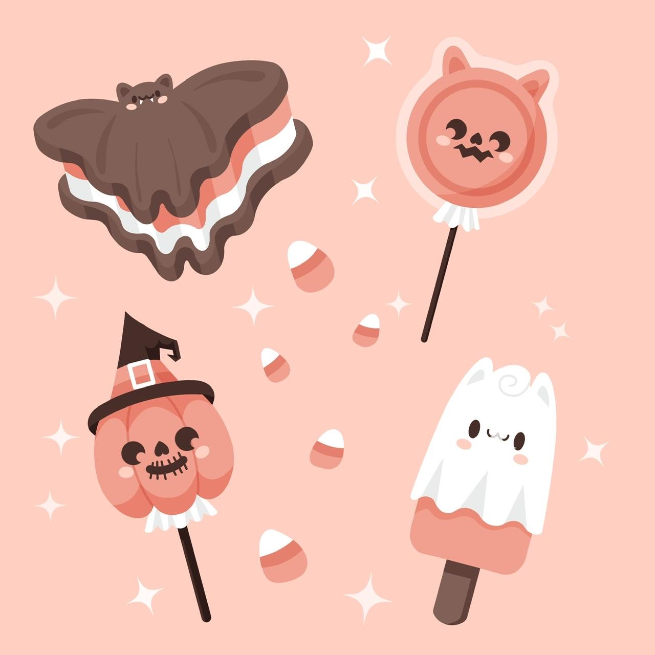 Kawaii Halloween Sweets - image 1 - student project