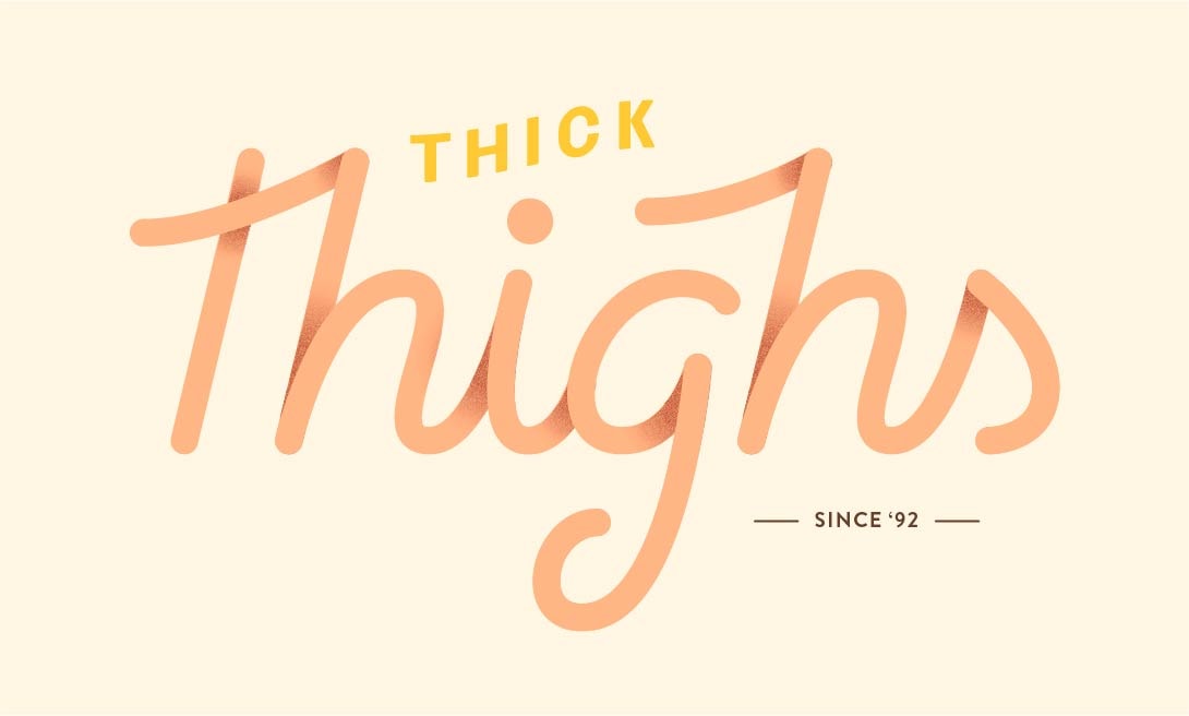 Monoline Lettering - image 2 - student project