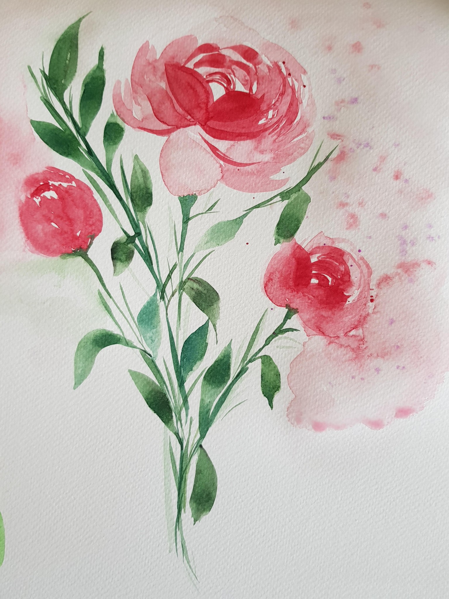 loose watercolor - image 3 - student project