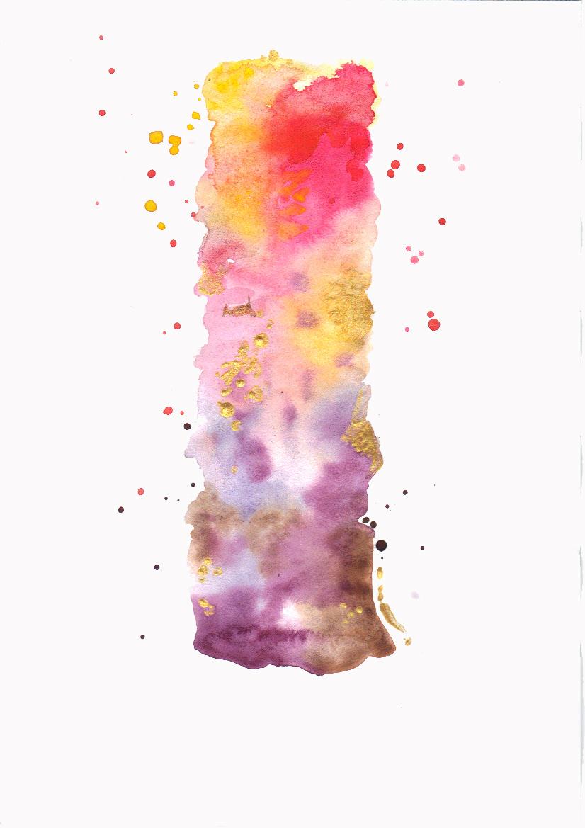 Creating my Boho Watercolor project! :) - image 1 - student project