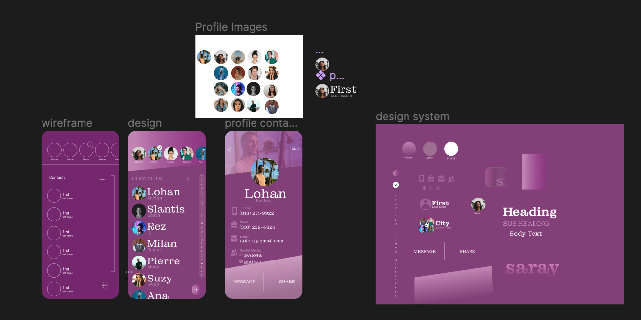 Contact Profile - image 2 - student project