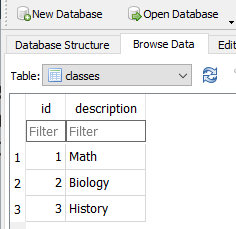 School Database - image 4 - student project