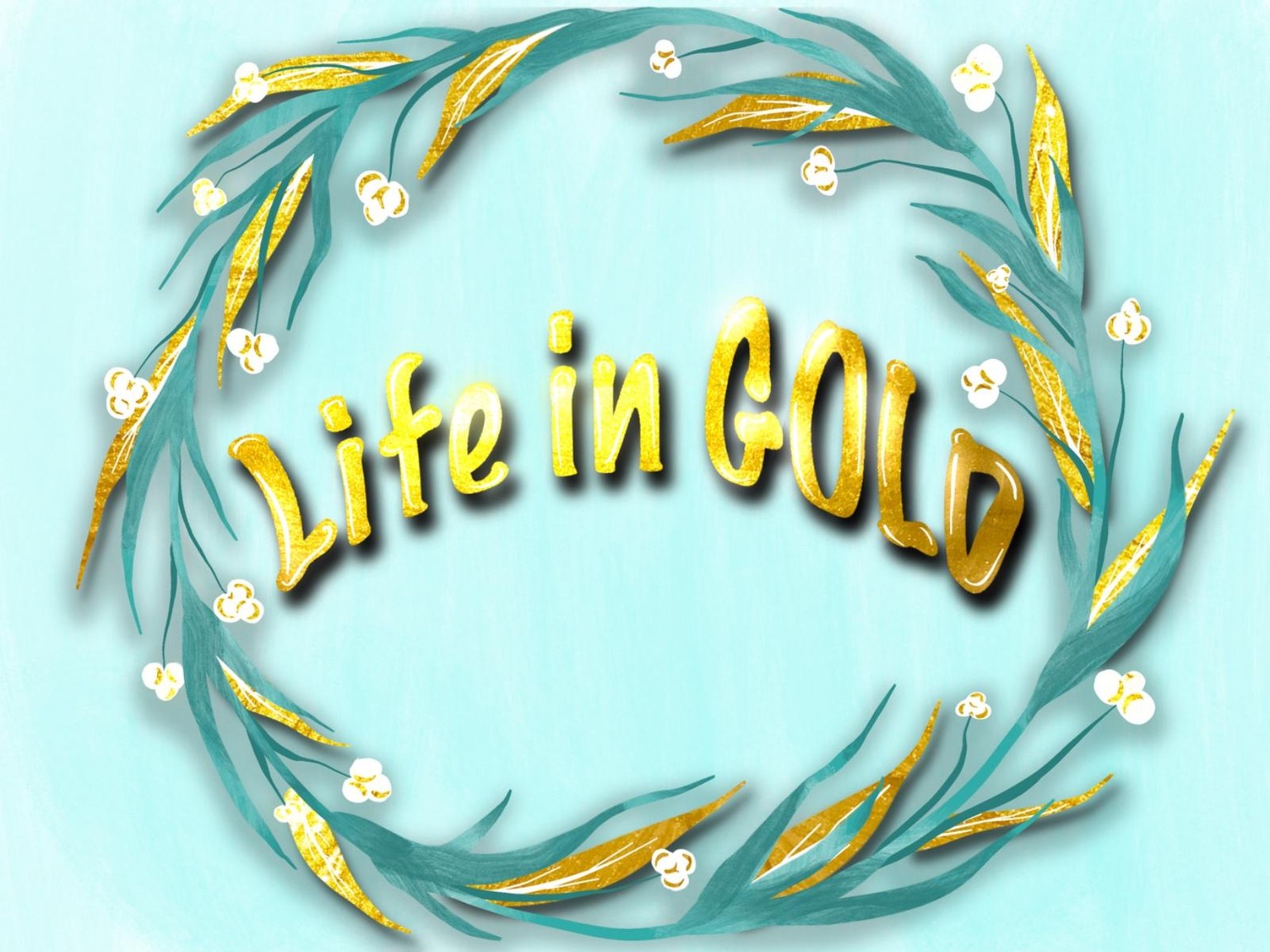 Gold and glitter - image 1 - student project