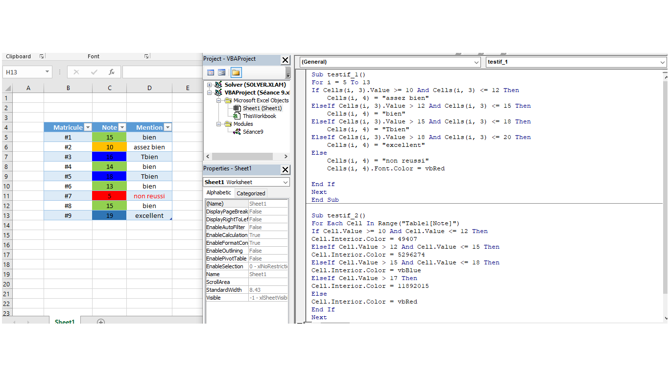 Bar d'avancement \ Select Case \ For Each-For Next-If Then \ Userform - image 3 - student project