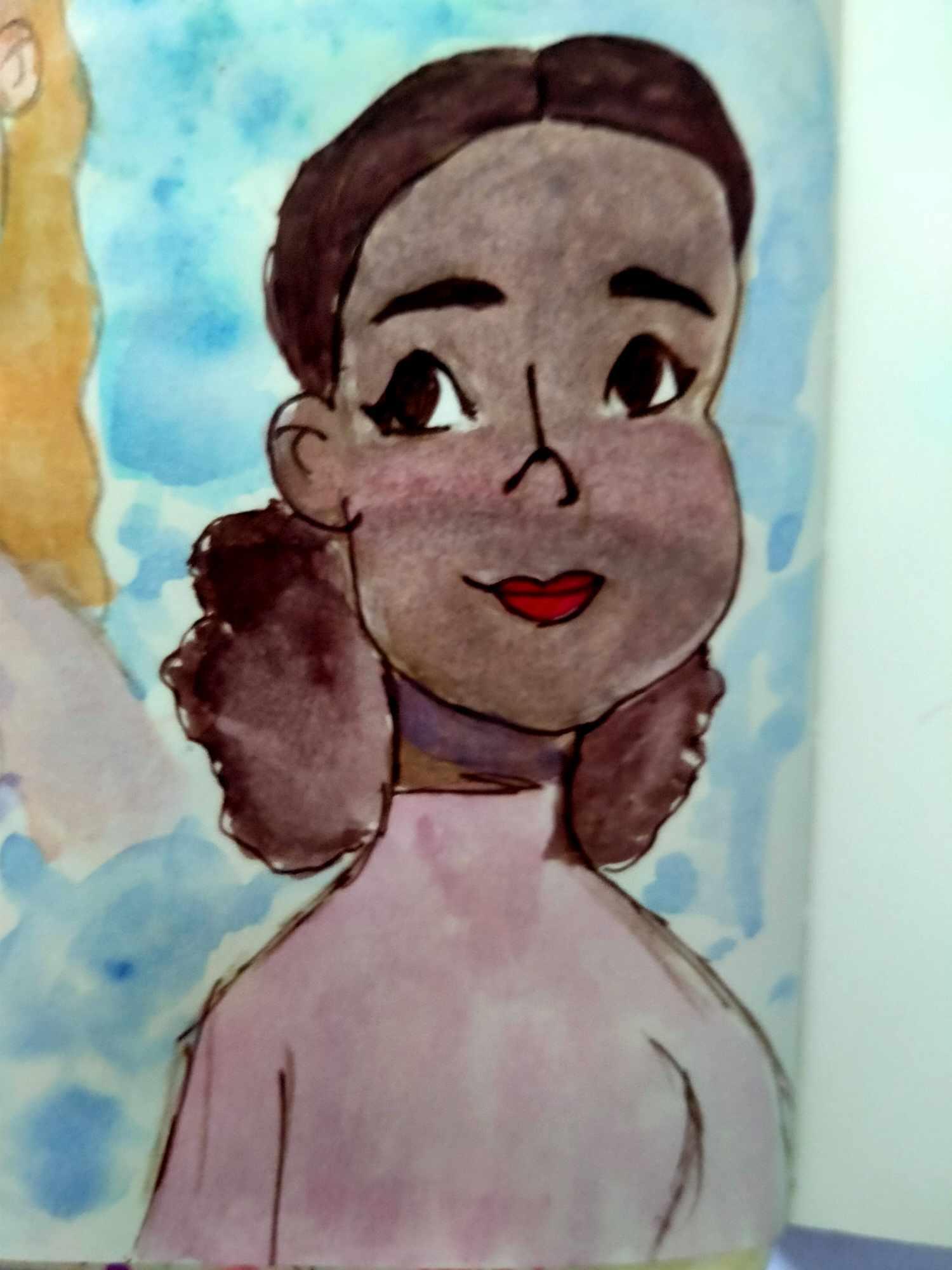 Watercolor Skin Tones Experiments - image 3 - student project