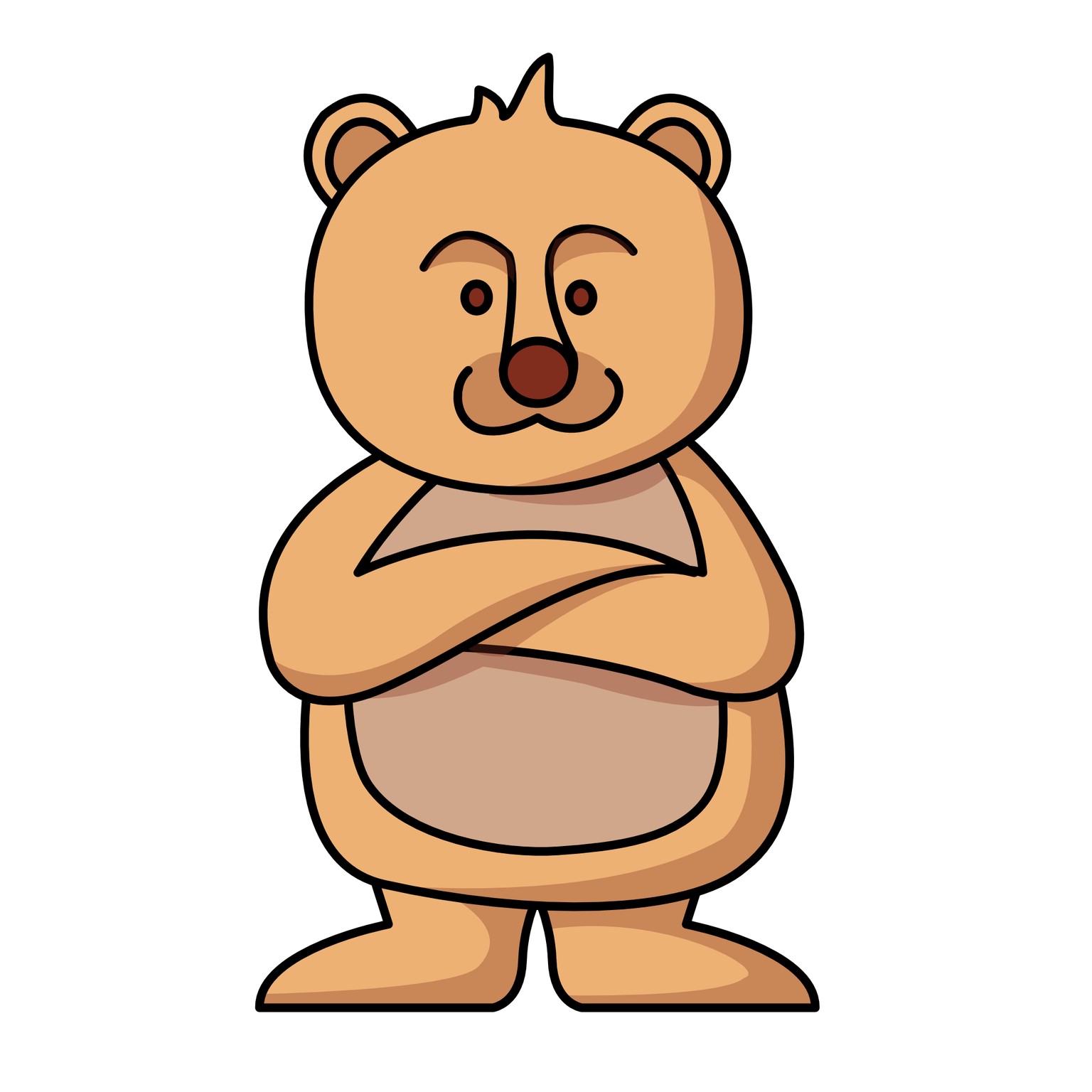 Cute Bear Character - image 1 - student project