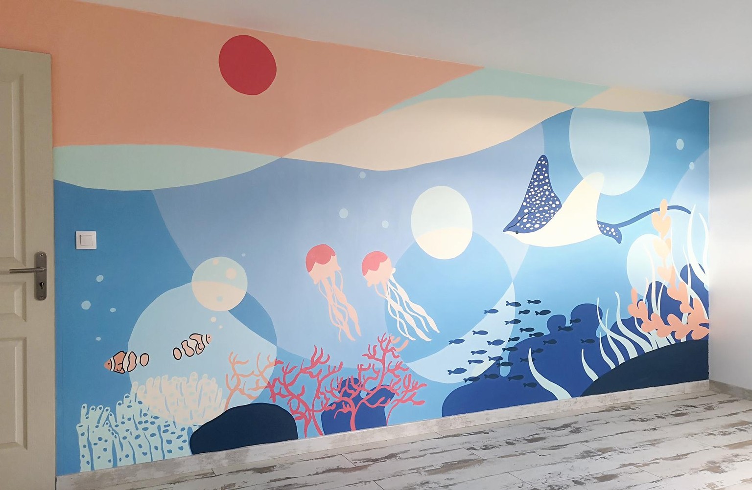 Mural in a kid room - image 5 - student project