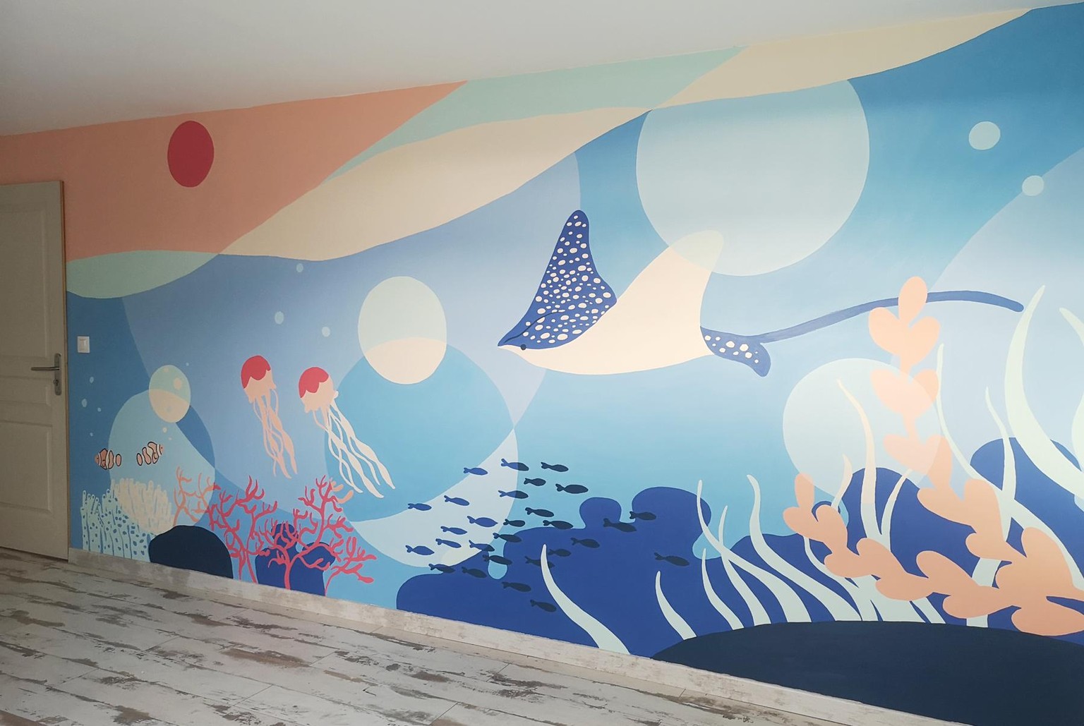 Mural in a kid room - image 6 - student project