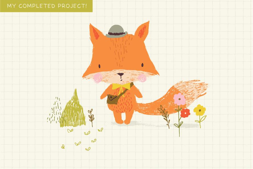 Happy little fox - image 5 - student project