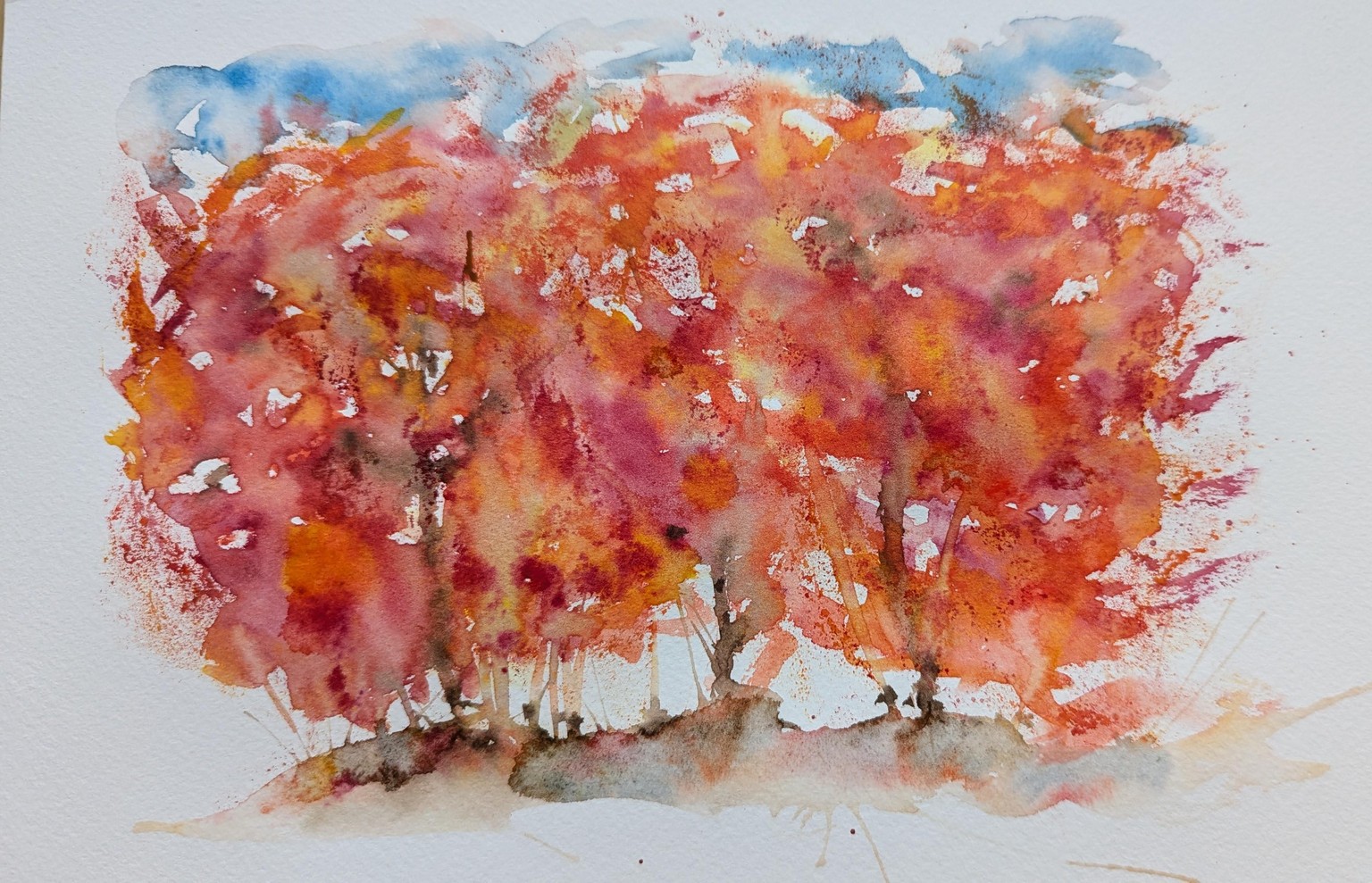 Autumn Trees - image 1 - student project