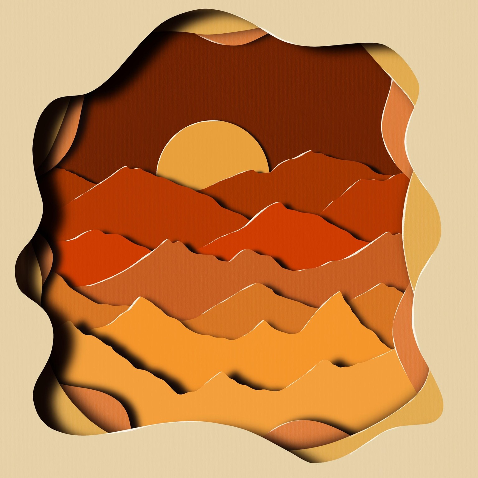 Paper Cut Out examples - image 2 - student project