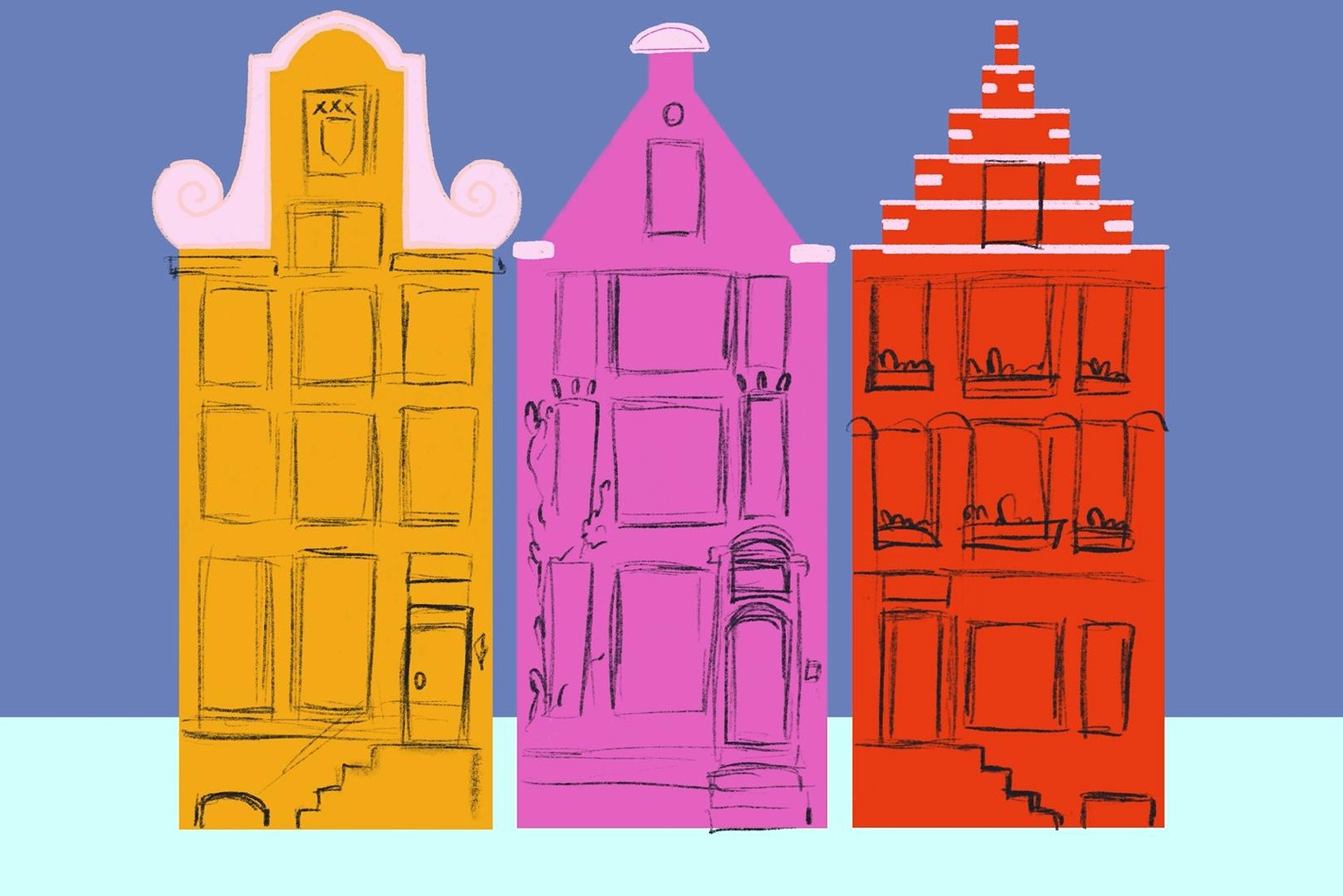 Colorful Houses - image 1 - student project