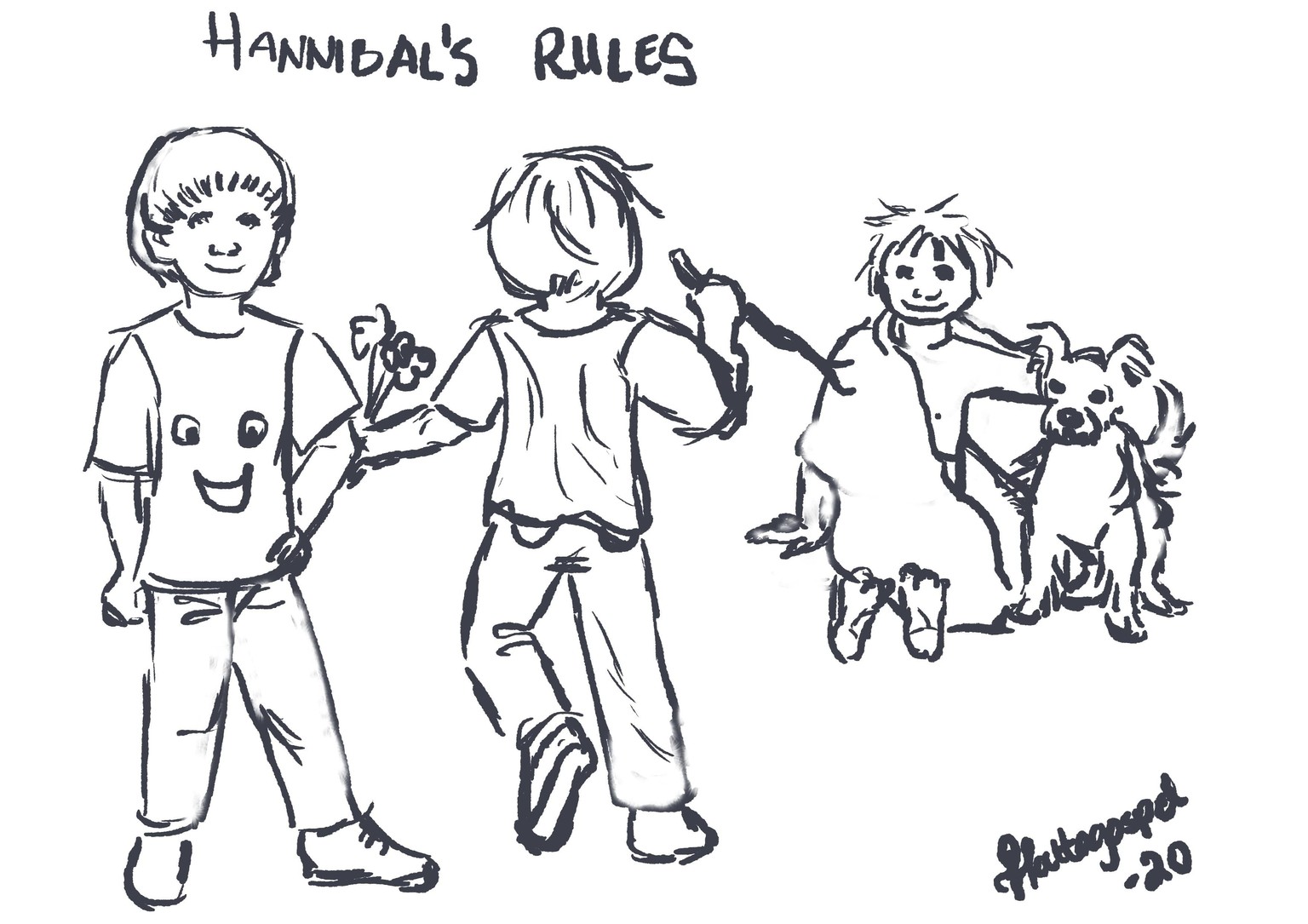 Hannibal my caracter study - image 3 - student project